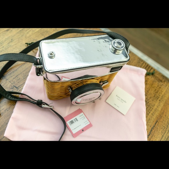 Kate Spade Rose 3D Camera Crossbody bag - Picture 3 of 7